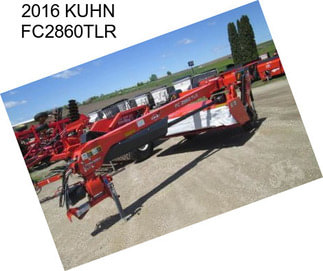 2016 KUHN FC2860TLR