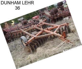 DUNHAM LEHR 36