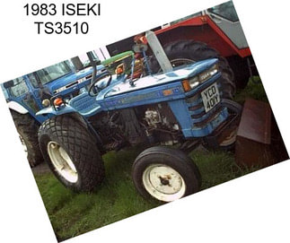 1983 ISEKI TS3510