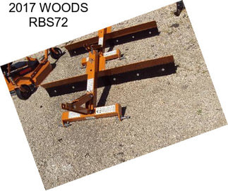 2017 WOODS RBS72