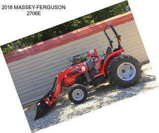 2018 MASSEY-FERGUSON 2706E