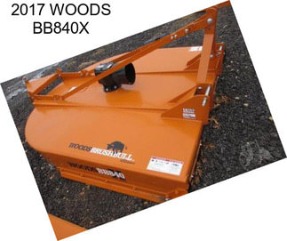 2017 WOODS BB840X