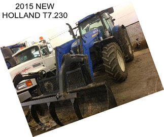 2015 NEW HOLLAND T7.230