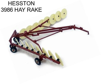 HESSTON 3986 HAY RAKE