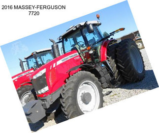 2016 MASSEY-FERGUSON 7720