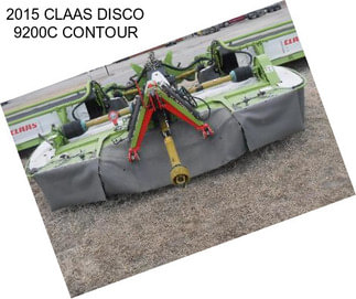 2015 CLAAS DISCO 9200C CONTOUR