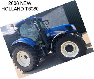 2008 NEW HOLLAND T6080