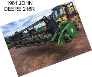 1981 JOHN DEERE 216R