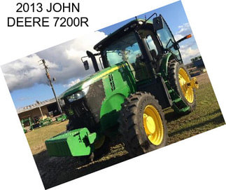 2013 JOHN DEERE 7200R