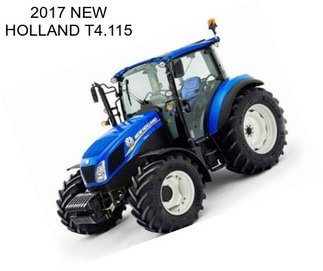 2017 NEW HOLLAND T4.115