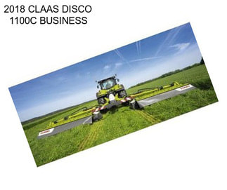 2018 CLAAS DISCO 1100C BUSINESS