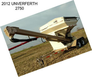 2012 UNVERFERTH 2750