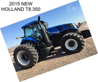 2015 NEW HOLLAND T8.350