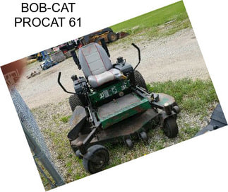 BOB-CAT PROCAT 61