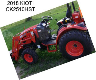 2018 KIOTI CK2510HST