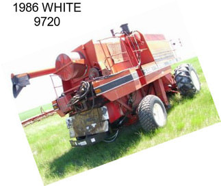 1986 WHITE 9720