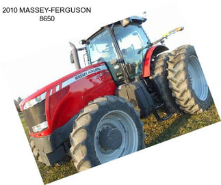 2010 MASSEY-FERGUSON 8650