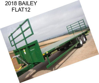 2018 BAILEY FLAT12