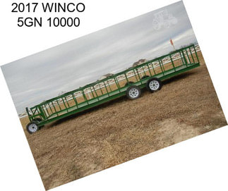 2017 WINCO 5GN 10000