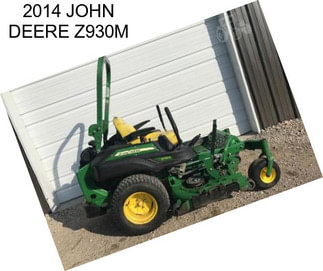 2014 JOHN DEERE Z930M