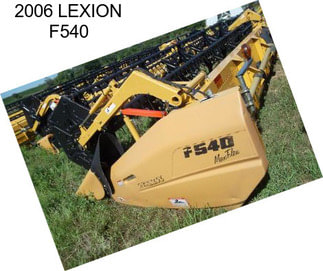 2006 LEXION F540