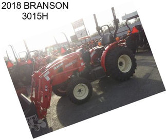 2018 BRANSON 3015H