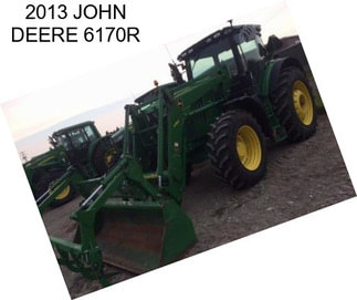 2013 JOHN DEERE 6170R