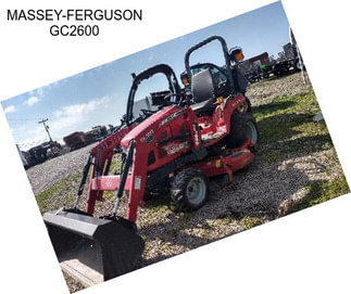 MASSEY-FERGUSON GC2600