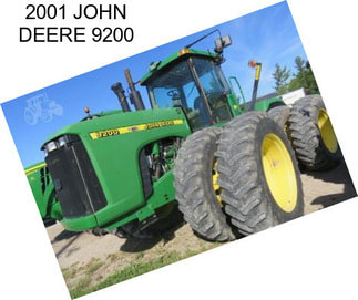 2001 JOHN DEERE 9200