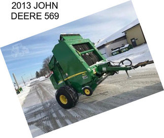 2013 JOHN DEERE 569