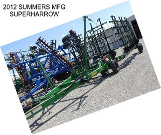 2012 SUMMERS MFG SUPERHARROW