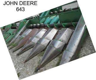 JOHN DEERE 643