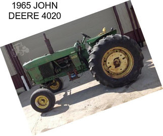 1965 JOHN DEERE 4020