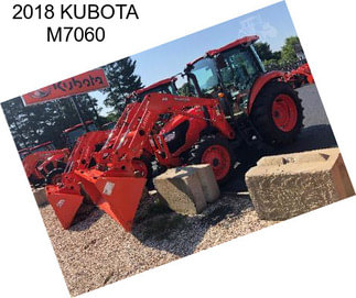 2018 KUBOTA M7060