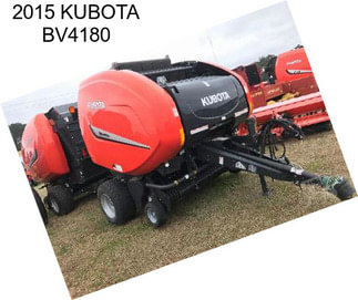 2015 KUBOTA BV4180