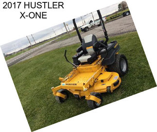 2017 HUSTLER X-ONE