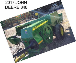 2017 JOHN DEERE 348