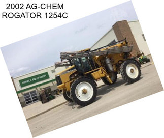 2002 AG-CHEM ROGATOR 1254C