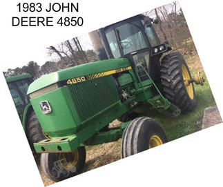 1983 JOHN DEERE 4850