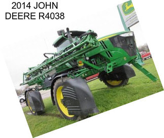 2014 JOHN DEERE R4038