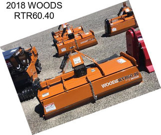 2018 WOODS RTR60.40