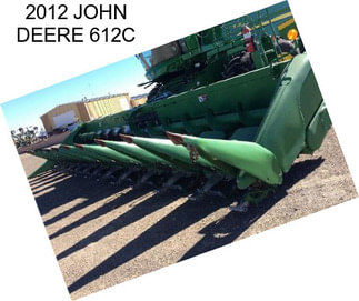 2012 JOHN DEERE 612C