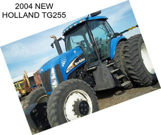 2004 NEW HOLLAND TG255