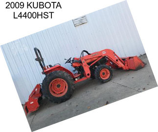 2009 KUBOTA L4400HST