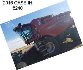 2016 CASE IH 8240