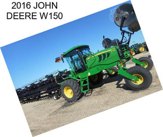 2016 JOHN DEERE W150