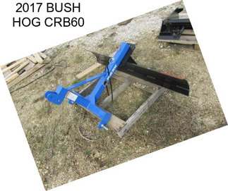 2017 BUSH HOG CRB60