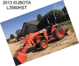 2013 KUBOTA L3560HST