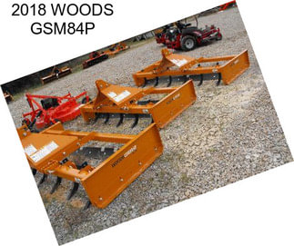 2018 WOODS GSM84P