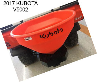 2017 KUBOTA V5002